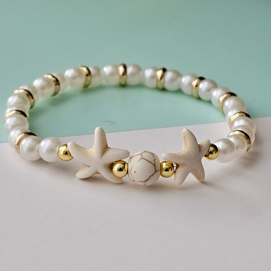 Gold Starfish Bracelet